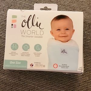 The Ollie World Swaddle Sky Blue